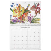 Blumen für das Jahr Kalender (Feb 2019)