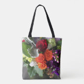 Blumen für Frühlings- und Sommer-Tasche Tasche (Rückseite)