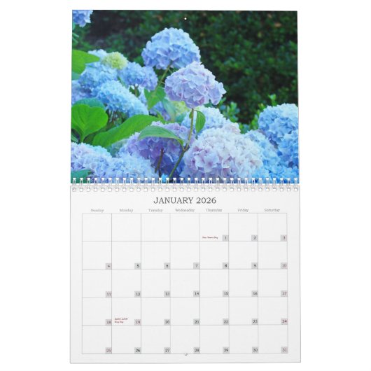 Blumen für Großmutter-Kalender-Blumen-Fotografie Kalender (Jan 2026)