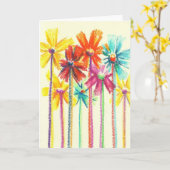 Blumen für Sie (heutiger bester Preis) kardieren Karte (Gelbe Blume)