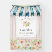 Blumen-Garten Brautparty-Banner Banner (Vertikal)