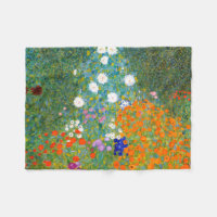 Blumen-Garten durch Vintages Blumen Gustav-Klimt