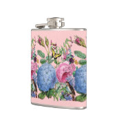 Blumen-Garten-Flasche Flachmann (Links)