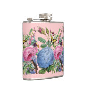 Blumen-Garten-Flasche Flachmann (Rechts)