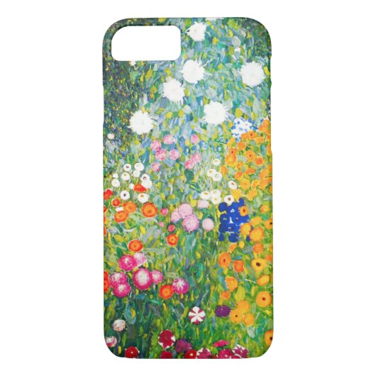 Blumen-Garten iPhone 7 Gustav Klimt Fall Case-Mate iPhone Hülle (Rückseite)