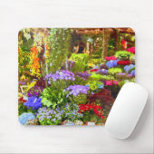 Blumen-Garten Mousepad (Mit Mouse)