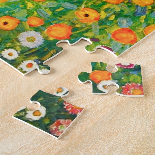 Blumen-Garten-Puzzlespiel Gustav Klimt Puzzle (Seite)