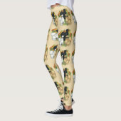 Blumen-Garten Silkies Leggings (Links)