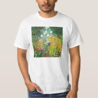Blumen-Garten-T - Shirt Gustav Klimt
