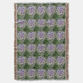 Blumen, Gartenthrow-Decke Decke (Vorderseite Vertikal)