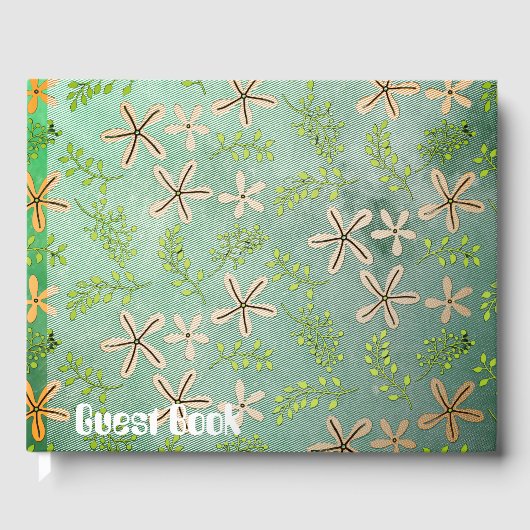 Blumen Gästebuch (Vorderseite)