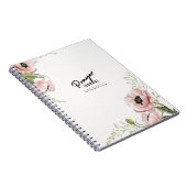Blumen Gebetsjournal | Notizbuch Journal Notizblock (Rechte Seite)