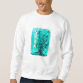 Blumen-Gefühl die Blues Sweatshirt (Vorderseite)