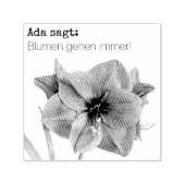 Blumen gehen immer permastempel (Design)