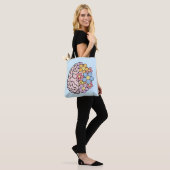Blumen-Gehirn Geist Tasche (Am Model)