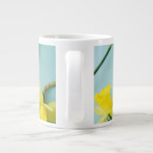 Blumen | Gelbe Daffodien Jumbo-Tasse (Rückseite)