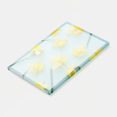 Blumen | Gelbe Daffodien Post-it Klebezettel (angewinkelt)