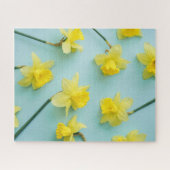 Blumen | Gelbe Daffodien Puzzle (Horizontal)
