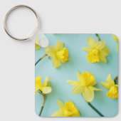 Blumen | Gelbe Daffodien Schlüsselanhänger (Vorderseite)