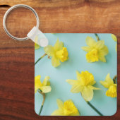 Blumen | Gelbe Daffodien Schlüsselanhänger (Vorderseite)