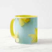 Blumen | Gelbe Daffodien Tasse (Vorderseite Links)