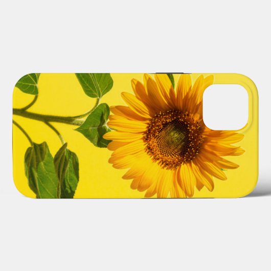 Blumen | Gelbe Sonnenblume Case-Mate iPhone Hülle (Rückseite (Horizontal))