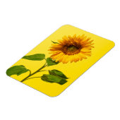 Blumen | Gelbe Sonnenblume Magnet (Linke Seite)