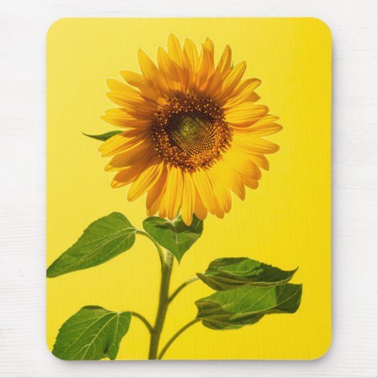 Blumen | Gelbe Sonnenblume Mousepad (Vorne)