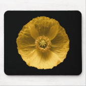 Blumen | Gelber Mohn Mousepad (Vorne)