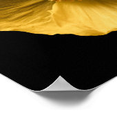 Blumen | Gelber Mohn Poster (Ecke)