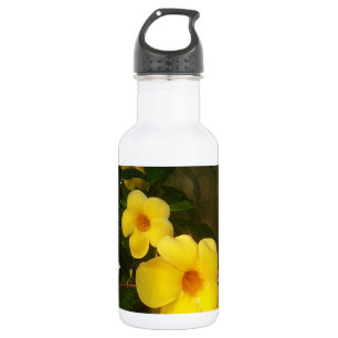 Blumen-gelbes Kakao-Strand jGibney 2014 das MUSEUM Trinkflasche