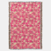 Blumen geometrisches Muster Decke (Vorderseite Vertikal)