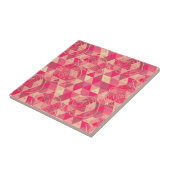Blumen geometrisches Muster Fliese (Seite)