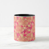 Blumen geometrisches Muster Tasse (Zentrum)