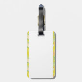 Blumen Gepäckanhänger (Rückseite vertikal)