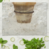 Blumen | Geranium in Blume in Pot Geschirrtuch (Gefaltet)