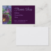 BLUMEN-GESCHÄFT durch SHARON SHARPE Visitenkarte (Vorne/Hinten)