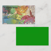 Blumen - Geschäfts-Karte Visitenkarte (Vorne/Hinten)