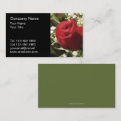 Blumen-Geschäfts-Karten Visitenkarte (Vorne/Hinten)