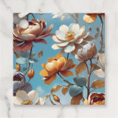 Blumen Geschenkanhänger (Vorderseite)