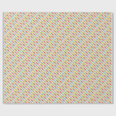 Blumen Geschenkpapier (Flach)