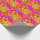 Blumen Geschenkpapier (Ecke)