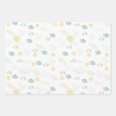 Blumen Geschenkpapier Set (Vorderseite 2)