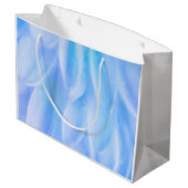 Blumen-Geschenktasche - Groß Große Geschenktüte (Rückseite Schrägansicht)