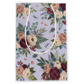 Blumen-Geschenktasche Mittlere Geschenktüte (Vorderseite)