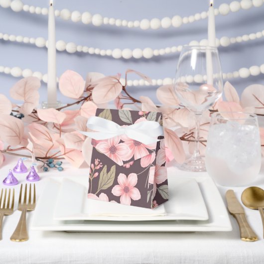 Blumen-Geschenktüte Geschenkschachtel (Hochzeit)