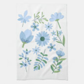 Blumen Geschirrtuch (Vertikal)