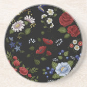 Blumen Getränkeuntersetzer (Vorne)
