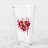 Blumen Glas (Rückseite)