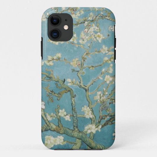 Blumen Gogh Niederlassungs-Mandel-Blüten-Natur Case-Mate iPhone Hülle (Rückseite)